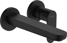 Baterie lavoar incastrata Hansgrohe Rebris S negru mat