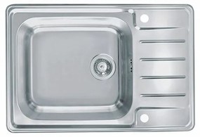 Chiuveta bucatarie inox satinat, Alveus Praktik 120