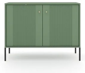 Comodă LUE verde/neagră