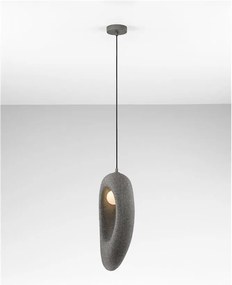 Pendul design modern, Stone Gray, TEMPUS, 18x48cm