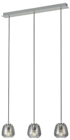 Lustră pe cablu ALBARINO 3xE27/40W/230V gri Eglo 39667