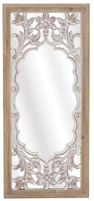 Oglinda decor Romantic din lemn 32cm x 3cm x 72cm