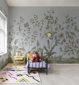 Fototapet, Chinoiserie, Blue, Rebel Walls