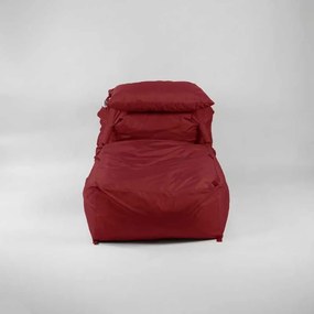 Fotoliu Yoga XL si Perna, Material Impermeabil - Panama Red
