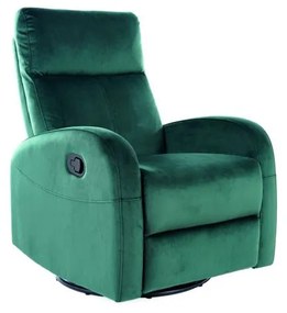 Fotoliu Recliner Olimp Catifea Verde Bluvel 78