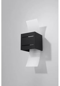 Aplică perete LORETO 1xG9/40W/230V negru