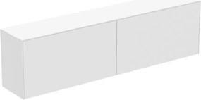 Dulap baza suspendat Ideal Standard Atelier Conca 2 sertare cu blat 200 cm alb mat