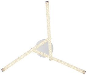Lustră LED aplicată pentru baie JULES 3xLED/6W/230V IP44 Globo 67169-18IP