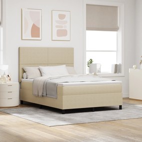 vidaXL Pat cu arcuri cu saltea &amp; lumină LED verde gri 140x200 cm țesătură din suede