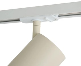 Spot modern bej pentru sistem de șină monofazat GU10 70mm - Iconic Jeana Luxe