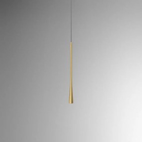 Lustra suspendata, Pendul LED slim incastrabil DAFNE alb, negru sau auriu