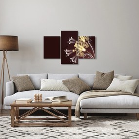 Tablou - Flori strălucitoare (90x60 cm)