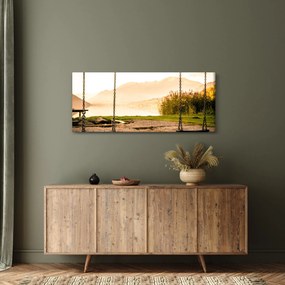 Tablou - balansoar în natură (120x50 cm)