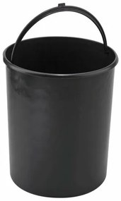 Coș de plastic cu mâner Elletipi 10 L,  negru