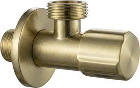 Robinet coltar 02 1 2   x 3 4   auriu periat