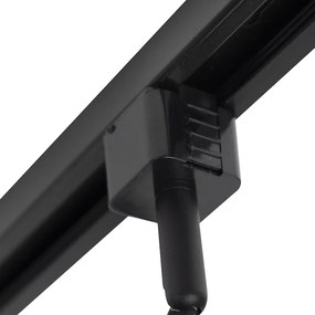 Sistem de șine modern monofazat cu 3 spoturi negru - Jeany