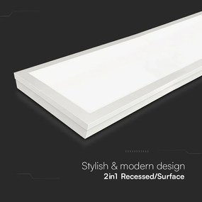 Panou led aplicabil 40w 120 x 30cm 4000k alb neutru cip samsung