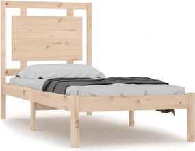 vidaXL Cadru de pat, 100x200 cm, lemn masiv