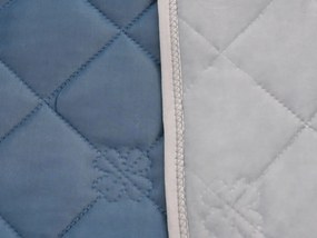 Pilota de vara racoritoare ELARIA, albastru inchis Dimensiune: 160 x 200 cm