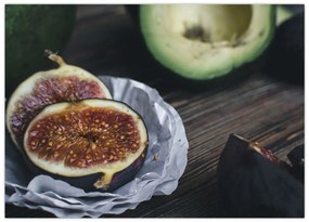 Tablou cu fistic și avocado (70x50 cm)