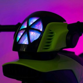 Motocicletă electrică pentru copii Baby Mix Policealbastră, 100 x 50 x 61 cm