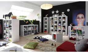 CORP MODULAR CUBE, 77X38X77 CM, CULOARE ALB, MDF