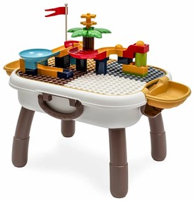 Masă de joacă pentru copii Baby Mix Set deconstrucție, 28 x 33 x 58 cm