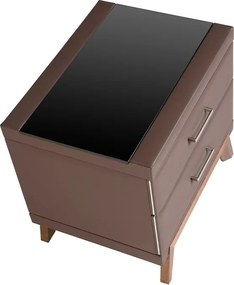 Noptiera eleganta design LUX Brown