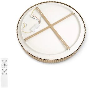 Brilagi - Plafonieră LED dimabilă FALCON MODERN LED/30W/230V 40 cm bej + telecomandă