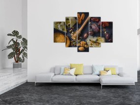 Tablou cu cu fructe uscate (150x105 cm)