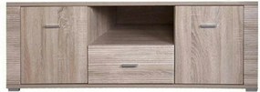 Comoda TV GRAND tip 13, stejar sonoma, PAL laminat, 140x55x51 cm
