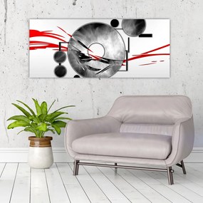 Tablou abstract (120x50 cm)