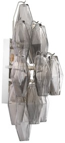 Aplica de perete design elegant LUX Benini nickel