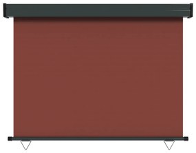 Copertina laterala de balcon, maro, 117x250 cm Maro, 117 x 250 cm