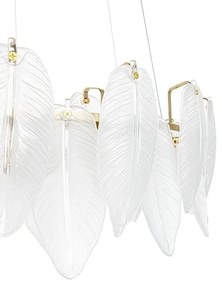 Lustra suspendata design modern Roch 80 auriu
