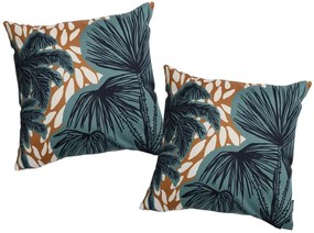 Set 2 buc perne de exterior JUNGARO 45x45 cm, multicolor