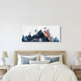 Tablou - Pădure, abstrecție (120x50 cm)