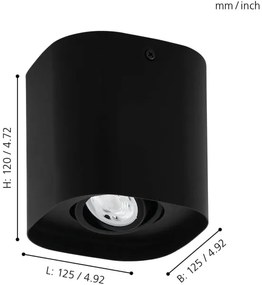 Spot LED RGBW dimabil CAMINALES-Z 1xGU10/5W/230V Eglo 99673