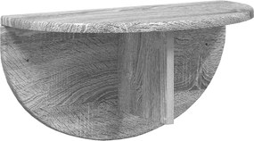 vidaXL Raft de perete Gri Sonoma 48 x 24 x 24 cm Lemn compozit