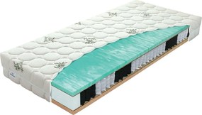 Saltea fermă/mediu-fermă cu arcuri reversibilă 90x200 cm Primátor Biogreen – Materasso