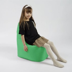 Fotoliu tip Scaun Sunlounger Junior Pufrelax, material impermeabil, Green Apple