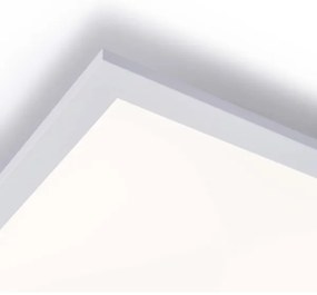 Panou LED aplicat dimabil FLAT LED/36W/230V negru Leuchten Direkt 14757-21 + telecomandă