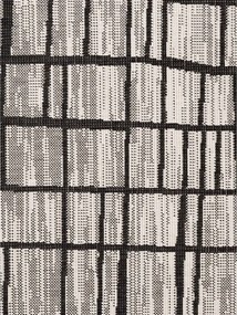 Covor pentru exterior și interior negru/crem rotund ø 200 cm Haringey Crouch – Ted Baker