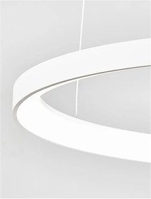 Lustra LED dimabila design circular PERTINO D-58cm