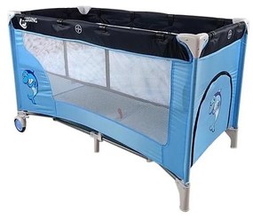 COSING - Pătuț de călătorie reglabil ADAM Dolphin Blue