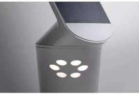 Paulmann 94261 - LED 1,2W IP44 Lampa solară de perete cu senzor ILIAS 3,7V