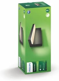 Philips 16483/93/P0 - Aplica LED exterior BUSTAN 2x4,5W IP44