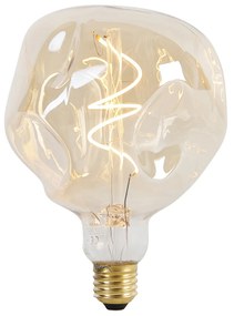 Lampă LED E27 reglabilă G125 auriu 4W 150 lm 1800K