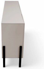 Comoda cu sertare Wezilo 184 cm - cașmir / negru Picioare