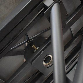 Masa ceramica extensibila Rotativa Noir 120 x 88 x h 76 cm